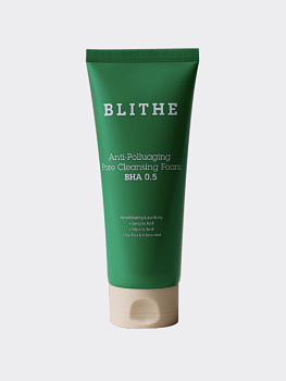 Глубокоочищающая пенка для умывания с салициловой кислотой Blithe Anti-Polluaging Pore Cleansing Foam