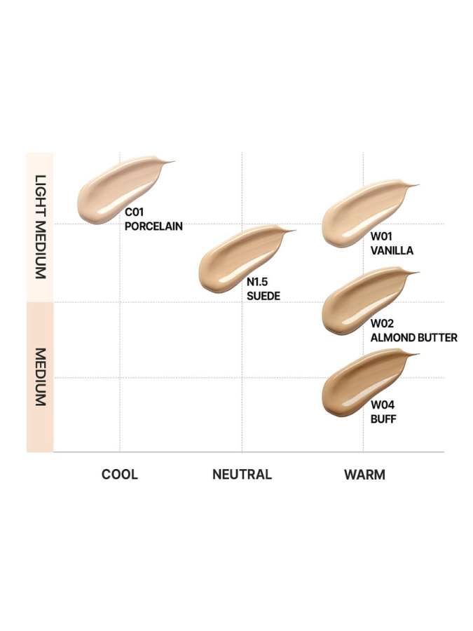 Тональное средство с сияющим финишем TFIT Layering Fit Glow Cushion EX N1.5 Suede SPF50+ PA++++