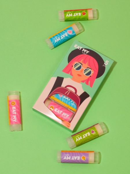 Набор питательных бальзамов для губ  "Заряд Уверенности" Eat My Balm Set Confidence Boost