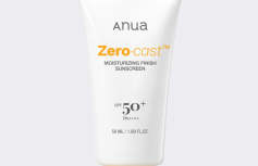 Увлажняющий солнцезащитный крем ANUA Zero-Cast Moisturizing Finish Sunscreen SPF50