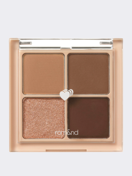 Мини-палетка теней в коричневых оттенках rom&nd Better Than Eyes 03 Dry Ragras