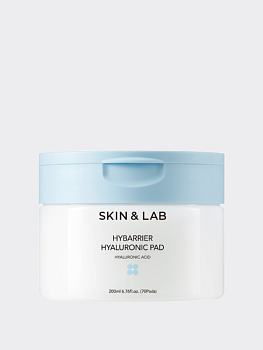 Увлажняющие пэды с гиалуроновой кислотой SKIN&LAB Hybarrier Hyaluronic Pad