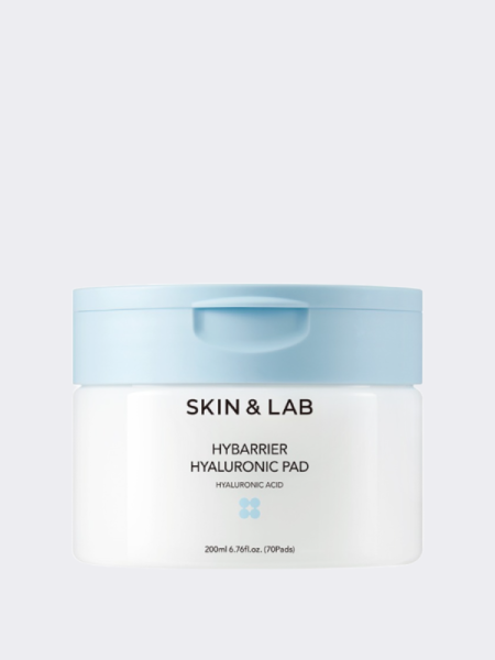 Увлажняющие пэды с гиалуроновой кислотой SKIN&LAB Hybarrier Hyaluronic Pad