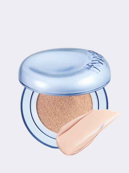 Тональный кушон с сияющим финишем fwee Cushion Glass Natural 1.5 Peach Glass