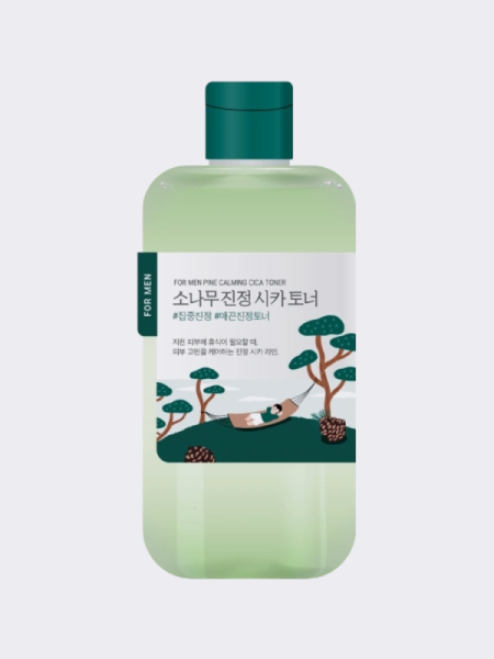 Противовоспалительный тонер для мужчин с экстрактом сосны Round Lab For Men Pine Calming Cica Toner Противовоспалительный тонер для мужчин с экстрактом сосны Round Lab For Men Pine Calming Cica Toner