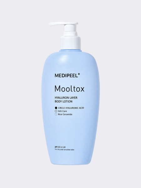 Интенсивно увлажняющий лосьон для тела MEDI-PEEL Mooltox Hyaluron Layer Body Lotion Интенсивно увлажняющий лосьон для тела MEDI-PEEL Mooltox Hyaluron Layer Body Lotion
