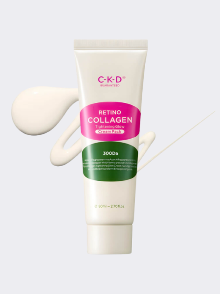 Разглаживающая маска-плёнка с коллагеном CKD Retino Collagen Small Molecule 300 Tightening Cream Pack