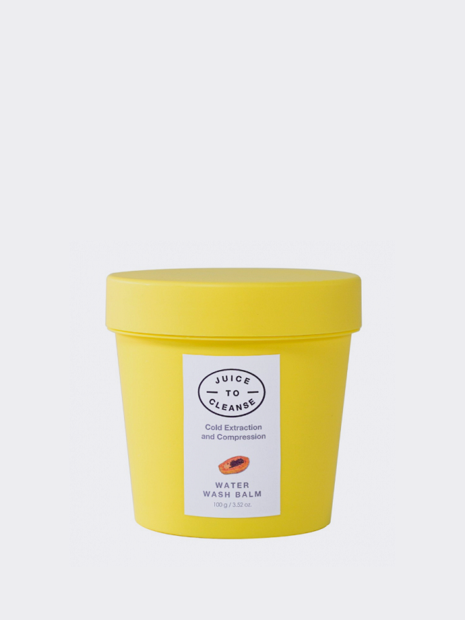 Очищающий гидрофильный бальзам-пенка с фруктовыми экстрактами Juice To Cleanse Water Wash Balm
