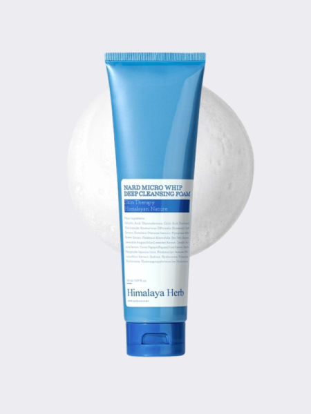 Глубокоочищающая пенка для умывания с гиалуроновой кислотой NARD Micro Whip Deep Cleansing Foam