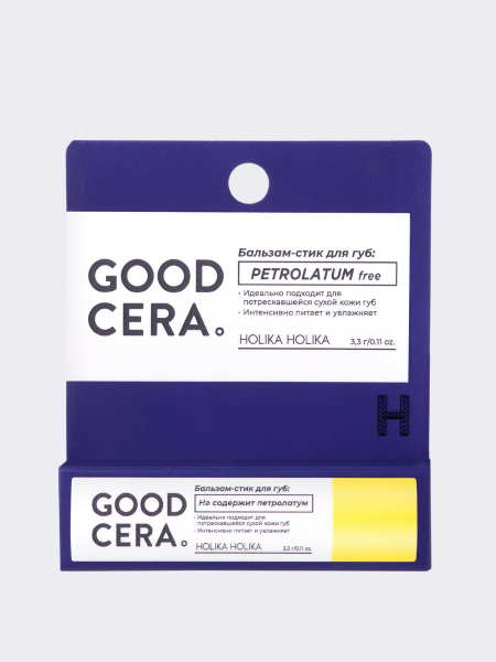 Питательный бальзам-стик для губ с керамидами HOLIKA HOLIKA Good Cera Super Ceramide Lip Oil Stick