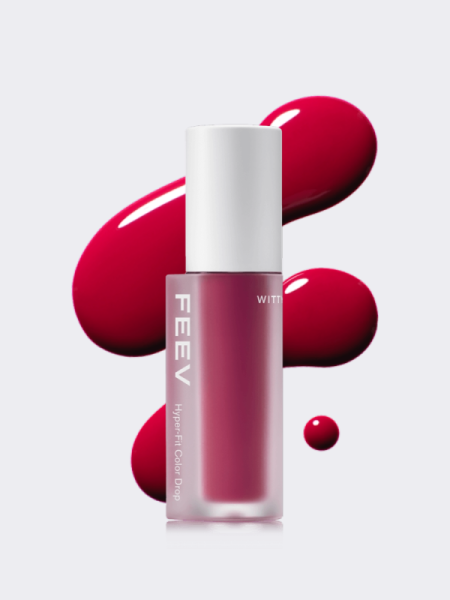 Гелевый тинт для губ FEEV Hyper-Fit Color Drop Witty Plum Гелевый тинт для губ FEEV Hyper-Fit Color Drop Witty Plum