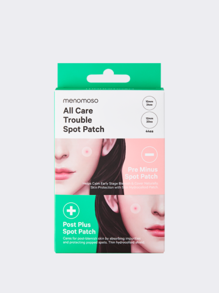 Патчи против воспалений двух видов MENOMOSO All Care Trouble Spot Patch