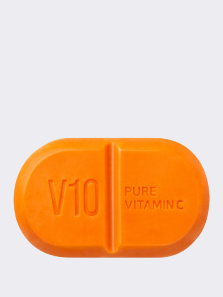 Очищающее мыло против пост-акне и пигментации с витамином С Some By Mi Vitamin C V10 Cleansing Bar Очищающее мыло против пост-акне и пигментации с витамином С Some By Mi Vitamin C V10 Cleansing Bar