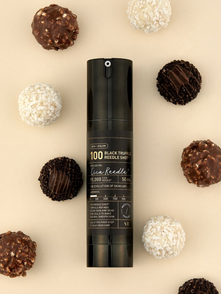 Разглаживающая сыворотка-бустер со спикулами и экстрактом трюфеля VT Black Truffle Reedle Shot 100