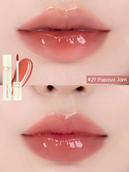 Сочный глянцевый тинт для губ с оттенком мякоти папайи rom&nd Juicy Lasting Tint 29 Papaya Jam Сочный глянцевый тинт для губ с оттенком мякоти папайи rom&nd Juicy Lasting Tint 29 Papaya Jam