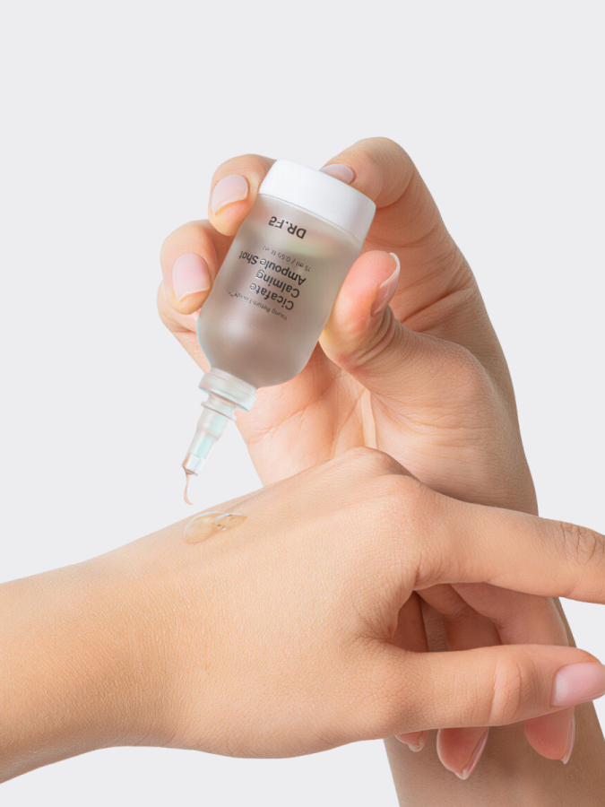 Смягчающая ампула-шот для борьбы с несовершенствами DR.F5 Cicafate Caiming Ampoule Shot