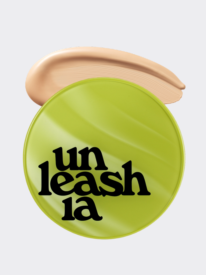 Тональный кушон с сатиновым финишем UNLEASHIA Healthy Green Cushion #23