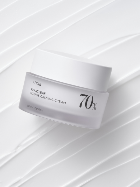 Интенсивный успокаивающий крем для лица с экстрактом хауттюйнии ANUA Heartleaf 70% Intense Calming Cream Интенсивный успокаивающий крем для лица с экстрактом хауттюйнии ANUA Heartleaf 70% Intense Calming Cream