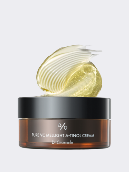 Антиоксидантный двойной крем для лица с витамином С и ретинолом Dr.Ceuracle Pure VC Mellight A-retinol cream