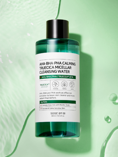 Мицеллярная вода для снятия макияжа Some By Mi AHA BHA PHA Calming Truecica Micellar Cleansing Water Мицеллярная вода для снятия макияжа Some By Mi AHA BHA PHA Calming Truecica Micellar Cleansing Water