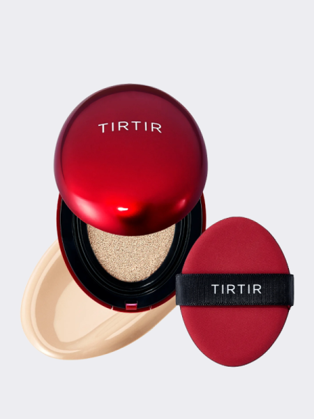 Тональный кушон с полуматовым финишем TIRTIR Mask Fit Red Cushion 17N Vanilla