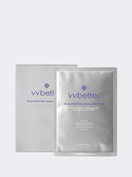 Набор восстанавливающих тканевых масок со скваланом и ПДРН VVBETTER Rejuvenating Squalane Mask Набор восстанавливающих тканевых масок со скваланом и ПДРН VVBETTER Rejuvenating Squalane Mask