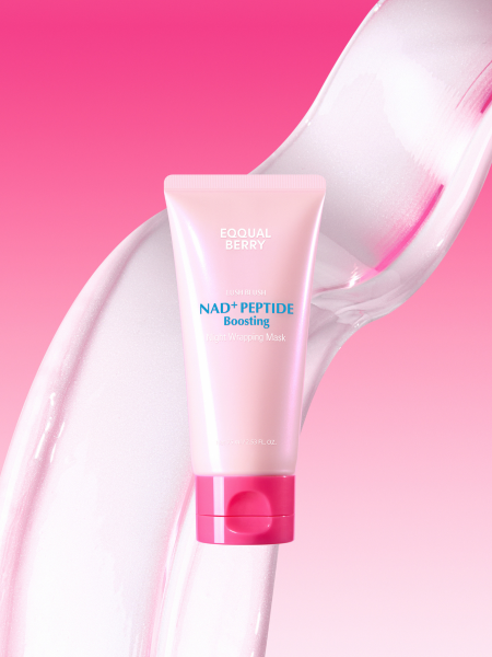 Разглаживающая маска-плёнка с пептидами EQQUALBERRY NAD+ Peptide Boosting Night Wrapping Mask