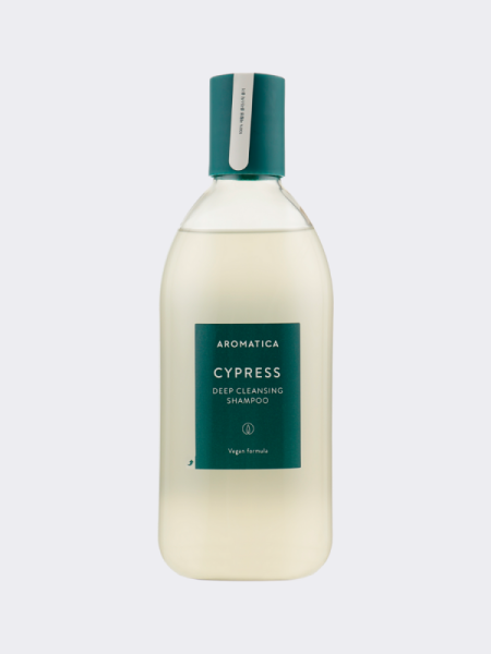 Глубокоочищающий шампунь с кипарисом Aromatica Cypress Deep Cleansing Shampoo Глубокоочищающий шампунь с кипарисом Aromatica Cypress Deep Cleansing Shampoo