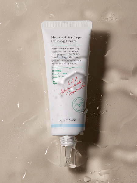 Успокаивающий крем-гель с экстрактом хауттюйнии AXIS-Y Heartleaf My-Type Calming Cream