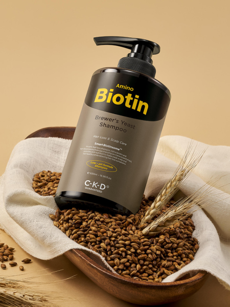 Шампунь против выпадения волос с аминобиотином CKD Amino Biotin Brewer's Yeast Shampoo