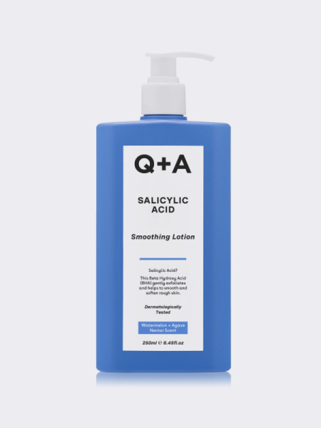 Противовоспалительный лосьон для тела с салициловой кислотой Q+A Salicylic Acid Smoothing Lotion Противовоспалительный лосьон для тела с салициловой кислотой Q+A Salicylic Acid Smoothing Lotion
