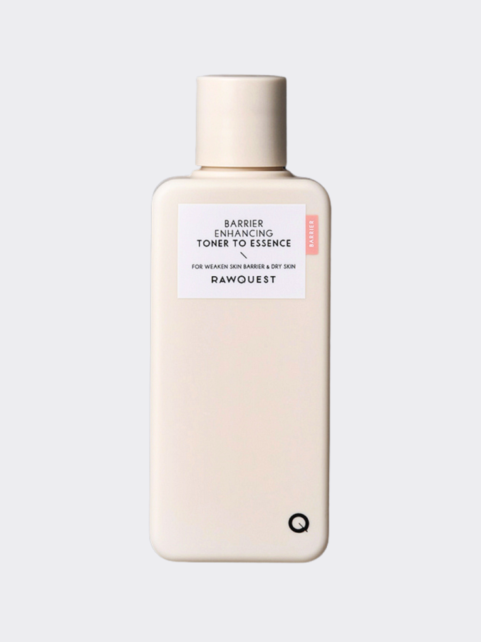 Восстанавливающий тонер-эссенция для лица с пантенолом и гиалуроновой кислотой RAWQUEST Barrier Enhancing Toner To Essence