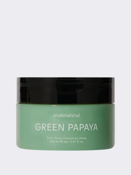Очищающий гидрофильный бальзам с экстрактом папайи ShaiShaiShai Green Papaya Pore Deep Cleansing Balm Очищающий гидрофильный бальзам с экстрактом папайи ShaiShaiShai Green Papaya Pore Deep Cleansing Balm