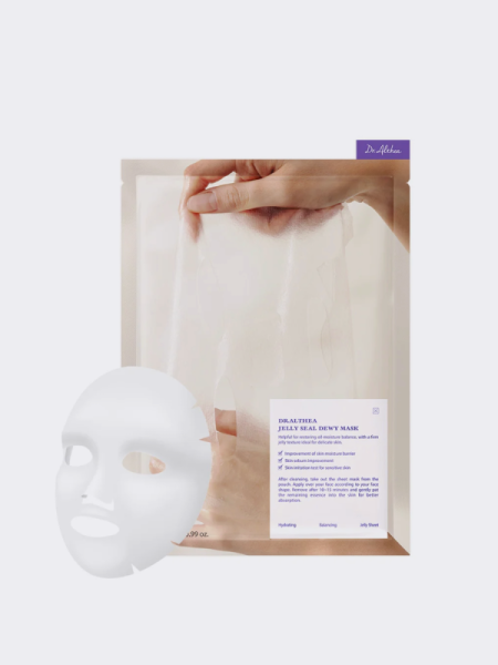 Восстанавливающая тканевая маска для лица с гиалуроновой кислотой и ПДРН Dr.Althea Jelly Seal Repair Mask Восстанавливающая тканевая маска для лица с гиалуроновой кислотой и ПДРН Dr.Althea Jelly Seal Repair Mask