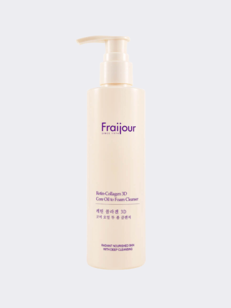 Гидрофильное масло-пенка с коллагеном и ретинолом Fraijour Retin-Collagen 3D Core Oil to Foam Cleanser Гидрофильное масло-пенка с коллагеном и ретинолом Fraijour Retin-Collagen 3D Core Oil to Foam Cleanser