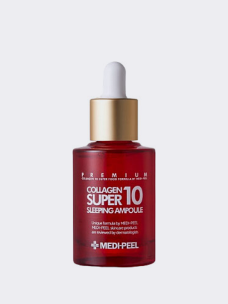 Ночная восстанавливающая ампульная сыворотка с коллагеном MEDI-PEEL Collagen Super 10 Sleeping Ampoule Ночная восстанавливающая ампульная сыворотка с коллагеном MEDI-PEEL Collagen Super 10 Sleeping Ampoule
