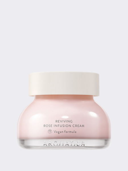 Мягкий восстанавливающий крем для лица с экстрактом дамасской розы Aromatica Reviving Rose Infusion Cream Мягкий восстанавливающий крем для лица с экстрактом дамасской розы Aromatica Reviving Rose Infusion Cream