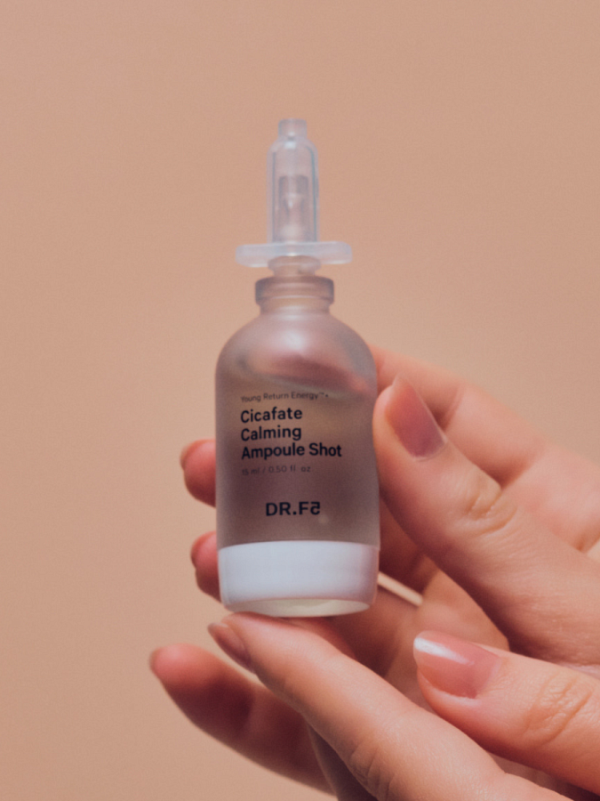 Смягчающая ампула-шот для борьбы с несовершенствами DR.F5 Cicafate Caiming Ampoule Shot