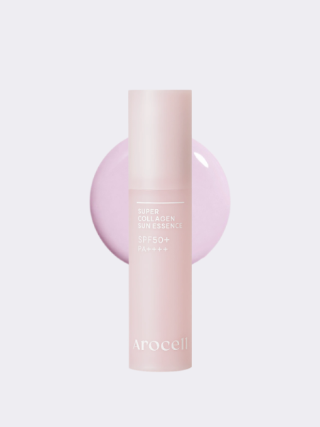 Лёгкая солнцезащитная эссенция с коллагеном Arocell Super Collagen Sun Essence