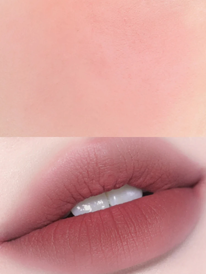 Набор: оттеночное суфле + брелок fwee Lip&Cheek Blurry Pudding Pot Keyring Set MV02 Hurt