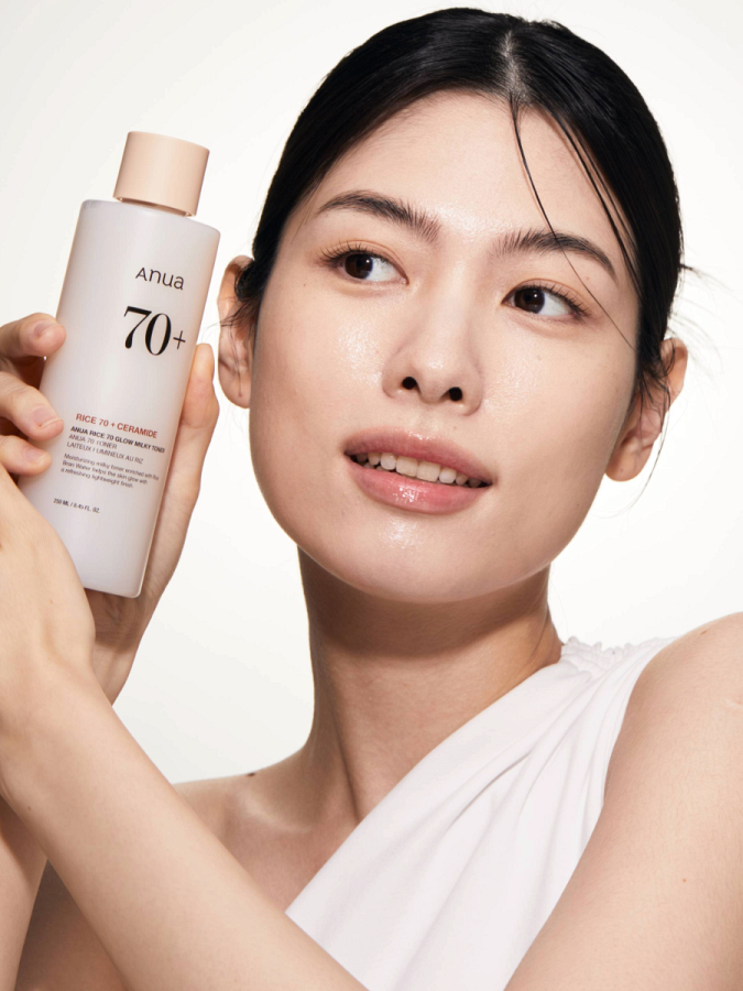 Питательный молочный тонер с рисовым экстрактом и керамидами ANUA Rice 70 Glow Milky Toner