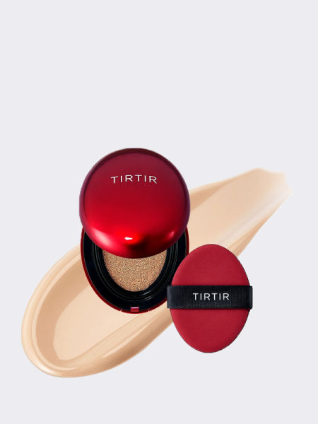 МИНИ Тональный кушон с полуматовым финишем TIRTIR Mask Fit Red Cushion 23N Sand