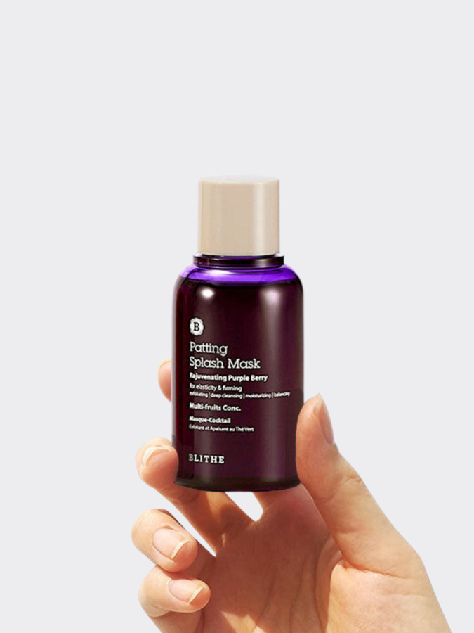 МИНИ Обновляющая сплэш-маска с ягодными экстрактами Blithe Rejuvenating Purple Berry Splash Mask