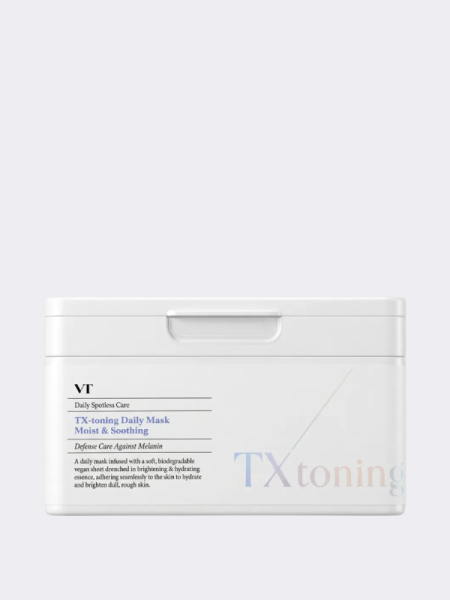 Осветляющие маски с транексамовой кислотой VT TX-Toning Daily Mask
