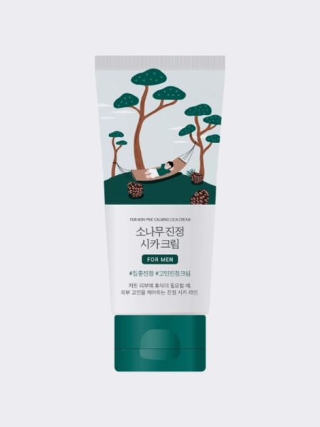 Противовоспалительный крем для мужчин с экстрактом сосны Round Lab For Men Pine Calming Cica Cream Противовоспалительный крем для мужчин с экстрактом сосны Round Lab For Men Pine Calming Cica Cream