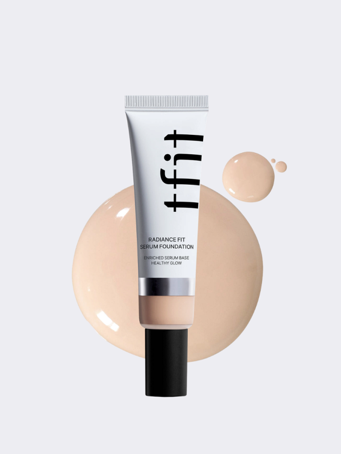 Увлажняющий тональный флюид TFIT Radiance Fit Serum Foundation C01 Porcelain