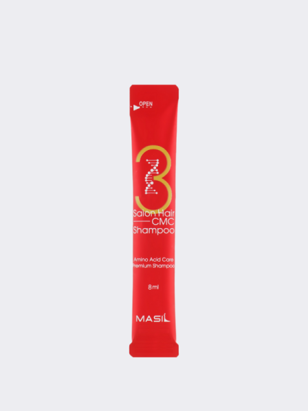 Восстанавливающий шампунь с аминокислотами в саше Masil 3 Salon Hair CMC Shampoo Восстанавливающий шампунь с аминокислотами в саше Masil 3 Salon Hair CMC Shampoo