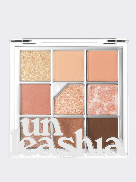 Палетка теней для век UNLEASHIA Glitterpedia Eye Palette N°3 All of Coralpink