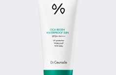 Водостойкий солнцезащитный крем с экстрактом центеллы Dr.Ceuracle Cica Regen Waterproof Sun SPF50+ PA++++