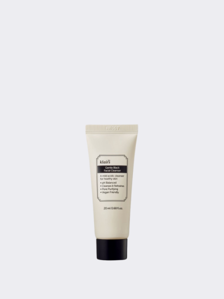 МИНИ Нежная пенка с кремово-сливочной текстурой Dear, Klairs Gentle Black Facial Cleanser МИНИ Нежная пенка с кремово-сливочной текстурой Dear, Klairs Gentle Black Facial Cleanser